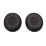 Jabra Evolve2 75 Coussinets d'oreille - Paire de rechange mousse double densité pour micro-casque stéréo Jabra Evolve2 75 (Noir)