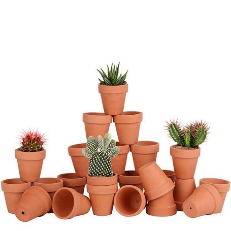 Lot de 28 Pots de Fleurs