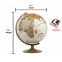 Replogle 31501 Franklin Globe Blanc cassé S