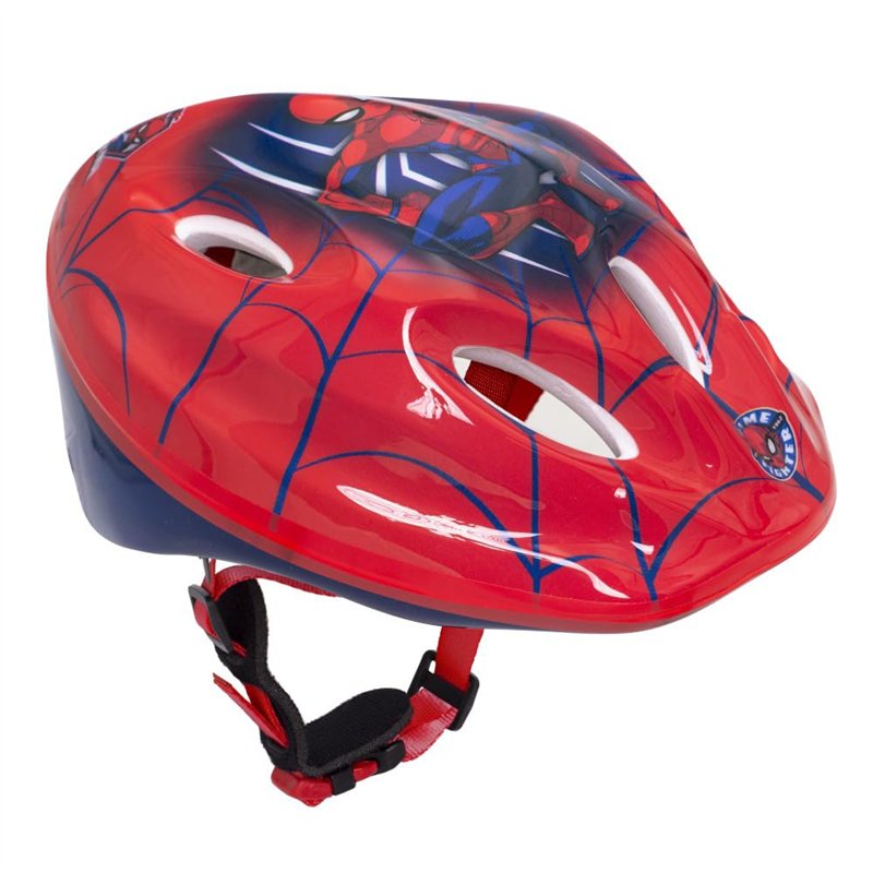 Disney Spiderman Casque de vélo Garçon, Multicolore, Größe: 52-56cm