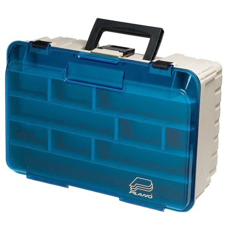 PLANO Sac Magnum à deux niveaux XL, XL double face pour matériel de pêche, boîte de rangement compacte, parfaite pour ranger leu