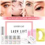 Kit Rehaussement de Cil,kit d'extension de Cils Perm Lash Lift,Semi-Permanent Curling Perming Wave Convient pour le salon