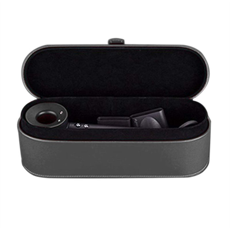 Image secondaire de Xingsiyue Cuir PU Boitier Rigide Sac de Rangement de Voyage Compatible avec Dyson Supersonic HD01 HD03 Hair Dryer,Antichoc Houss