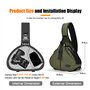 CADeN Sac bandoulière pour appareil photo DSLR/SLR Nikon Canon Sony Mirrorless Reflex