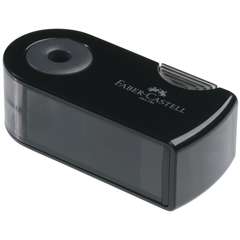 Image secondaire de Faber-Castell 182710 Taille-crayon 1 usage SLEEVE Mini noir