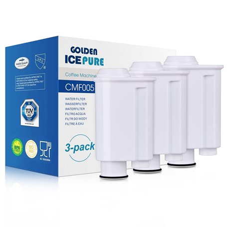 GOLDEN ICEPURE Filtre à eau pour machine à café Compatible Avec Saeco CA6702/00/CA6702/10/CA6706/48/Brita Intenza+/21001711/Lava