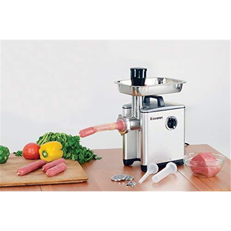 Image secondaire de Kitchener Hachoir à Viande 230V Hache Viande électrique 108KG/Heure Hachoir Viande Professionnel Rapide et Propre Hachoir a Vian