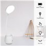 URAQT Lampe de Bureau de Porte-stylo, Tactile Lampe de Bureau à LED Dimmable avec 3 Modes D'éclairage & 24 LED, Protection des Y