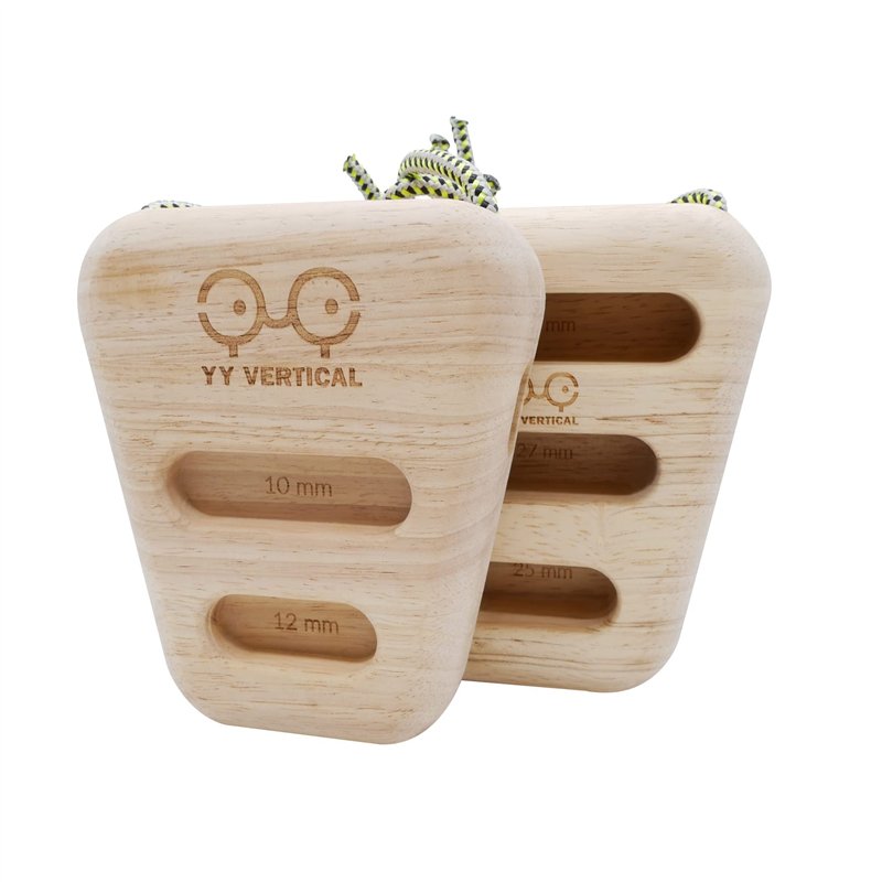 Image secondaire de YY Vertical – Rocky – agrès d’Escalade en Bois – hangboard Compact pour entraînement, Suspension et Musculation – Accessoire/mat