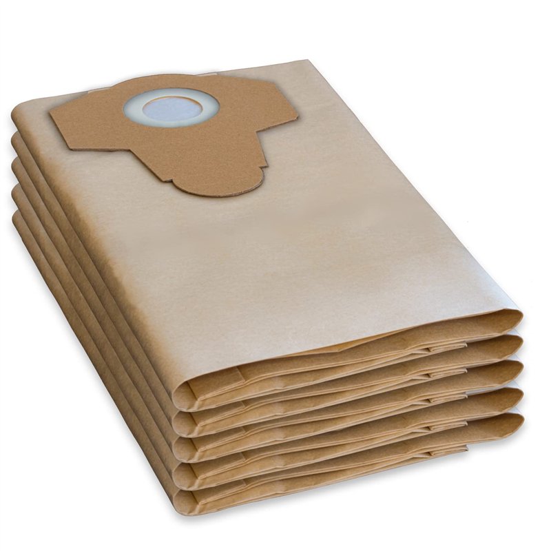 5 pièces de sacs d'aspirateur Parkside LIDL PWD 25, 30, PNTS 23, 30, 1400, 1500 A1, A2, B1, C1, D1, B2, B3, E2, C4, D5, F2, H4