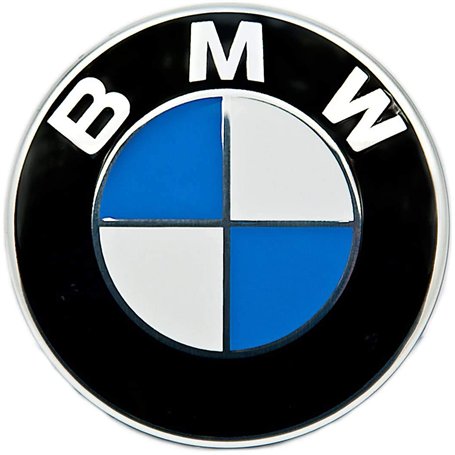 BMW 36136758569 Plaque estampillée avec film adhésif D = 70 mm - Série 1