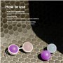 LELO Beads Plus - Boules de Geisha de luxe avec Cordon, Boule de Geisha Reeducation Perineale, Nombreuses Combinaisons d'exercic