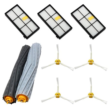 MIRTUX Kit de pièces de rechange pour Roomba série 800 et 900 - Compatible avec Roomba 850
