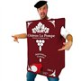 STC Déguisement Cubi de Vin - Rouge - Taille Unique