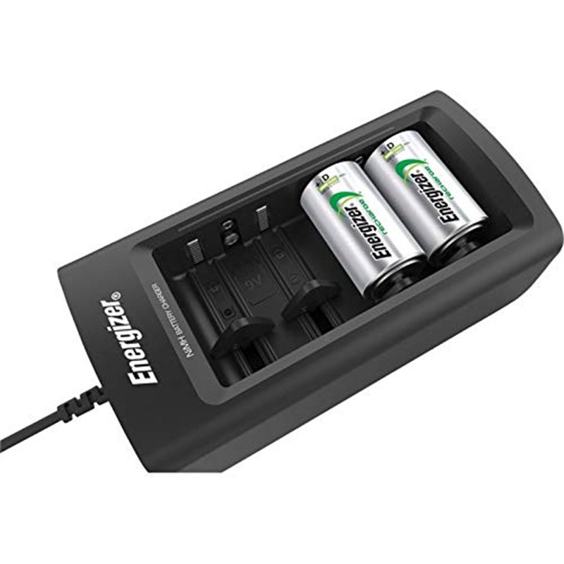 Image secondaire de Energizer Chargeur d'Origine Universal pour AA / Micro / E-Block (9V) Bébé et Mono Batterie, L'emballage peut varier