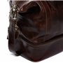SID & VAIN Sac de Voyage Compartiment Chaussures Kingston Cuir véritable | fourre-Tout Besace Week-End XL Grand Marron | Sac Spo