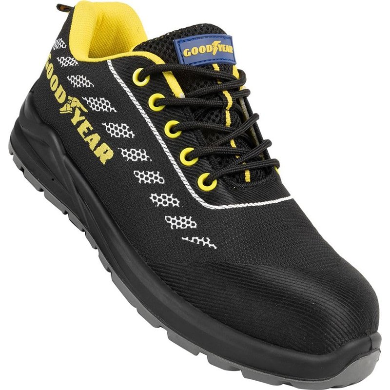 Image secondaire de GOODYEAR Mixte Chaussures de sécurité S1P numéro 45 Noires et Jaunes sans métal