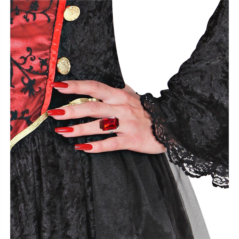 Image secondaire de Widmann Bague avec Gemma, rouge pour adultes, taille unique, vd-wdm05853