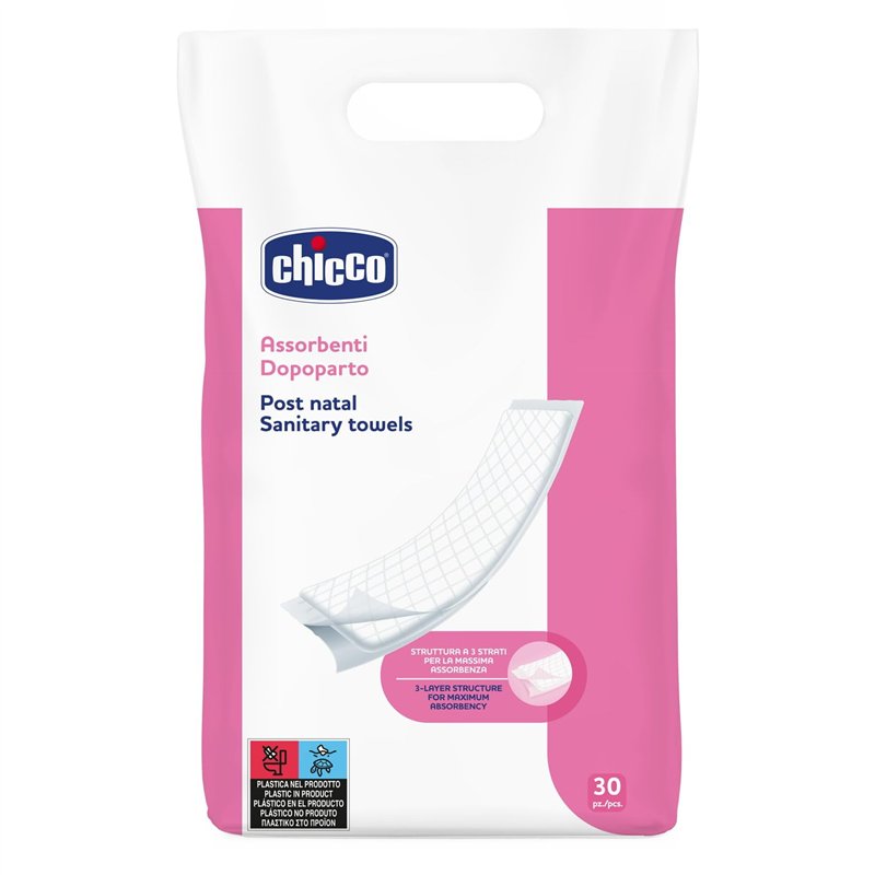 Chicco Mama, 011430 - Absorbant après parturition - Lot de 30