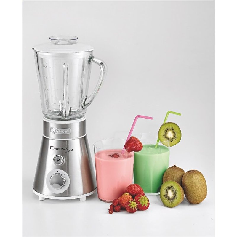 Image secondaire de Ariete 561 Blendy - Blender Compact, Lames en Acier Inoxydable, 300W, Capacité du Gobelet en Verre 800cc, 2 Vitesses + Pulse, Ar