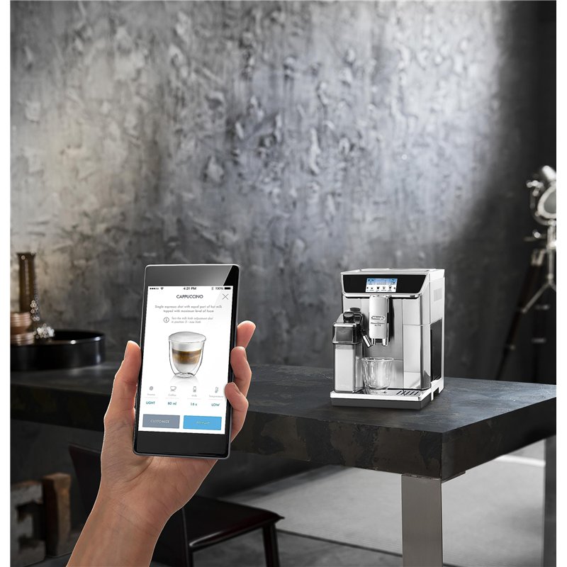 Image secondaire de De'Longhi PrimaDonna Elite Experience ECAM 656.85.MS Autonome Entièrement Automatique Machine à Expresso Noir, Métallique PrimaD