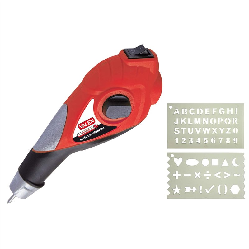 Graveur électrique avec 2 masques