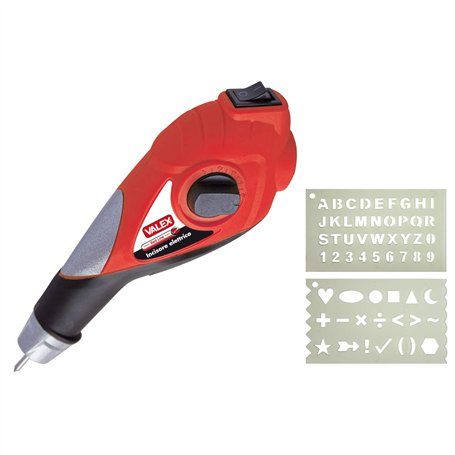 Graveur électrique avec 2 masques