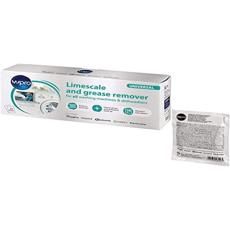 Détartrant WPro X12 pour Lave-vaisselle & lave-linge