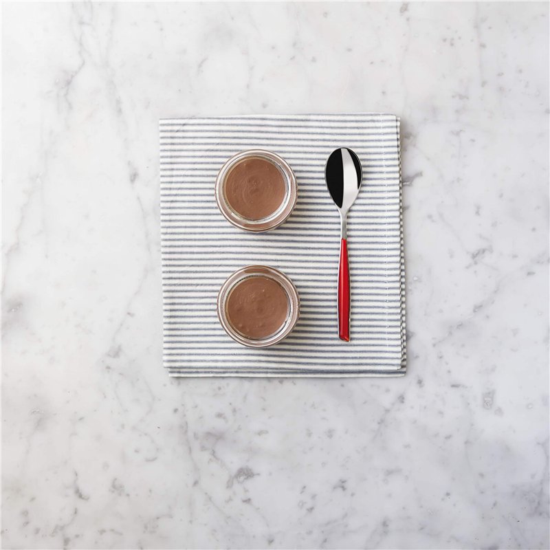 Image secondaire de BUGATTI, Glamour, Lot de 6 cuillères à café en Acier Inoxydable 18/10 et poignée Couleur Iris, moulure Pro-Tech System, va au La