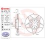 Brembo Max 09.9772.75 - Disque de Frein Avant - 1 Disque