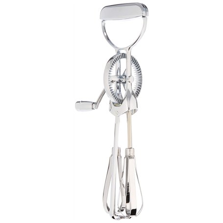 Lacor 62901 Batteur Mélangeur à Manivelle Argent