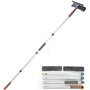 Nettoyeur de fenêtre Professionnel 2 en 1 avec Tige d'extension