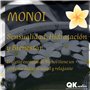QKnatur - Huile de Massage Relaxante fleur de Monoï - BIO - 200ml - Pour des Massages Corporelles - Monoi