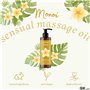 QKnatur - Huile de Massage Relaxante fleur de Monoï - BIO - 200ml - Pour des Massages Corporelles - Monoi