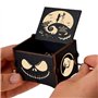 Cuzit Il s'agit d'une boîte à musique en bois vintage gravée à manivelle « The Nightmare Before Christmas » pour Halloween