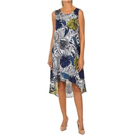 Desigual Robe sans Manches À Fleurs Iowas