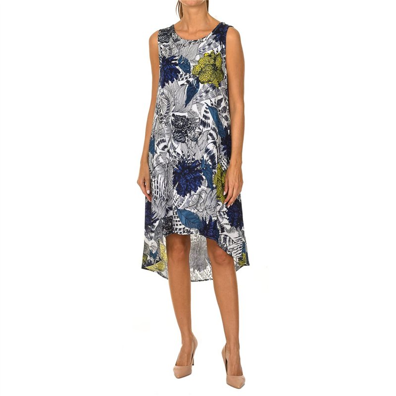 Desigual Robe sans Manches À Fleurs Iowas