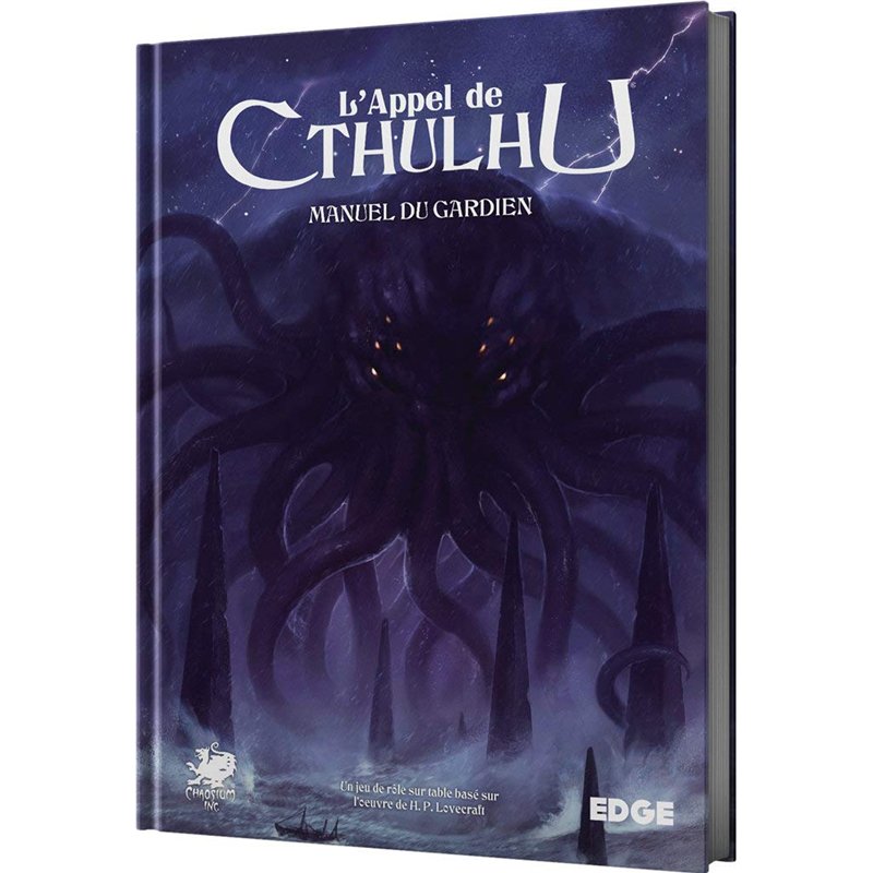 Edge Entertainment Jeu de rôles Asmodee l'appel de Cthulhu Manuel du Gardien