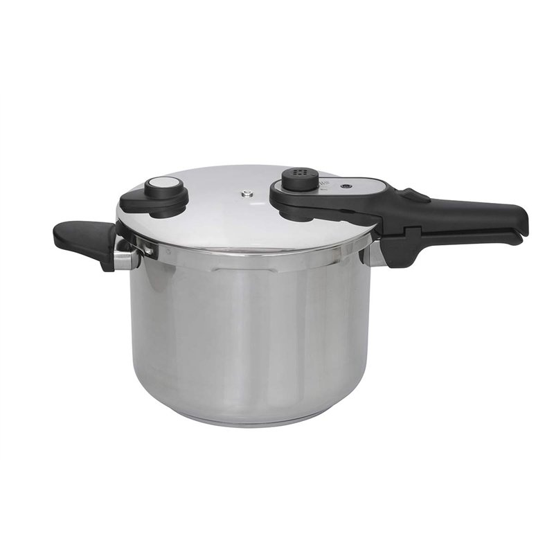 Jata Hogar HOLL2230 Autocuiseur rapide en acier inoxydable 10 l Pour toutes les cuisinières, y compris les plaques à induction.