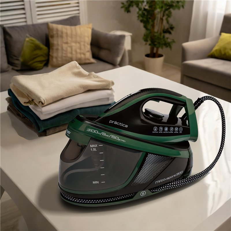 Image secondaire de Centrale vapeur Maxivapore Pratica 150 g/sec 8 bars, fonction ECO, anti-calcaire et auto-nettoyage. Réservoir de 1,5 l.