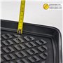 J&J AUTOMOTIVE | Tapis De Coffre en Caoutchouc TPE Toutes Saisons pour Clio 4 3/5P. Berlina 2012-2019 Bord Haut Noir Antidérapan
