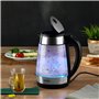 Bouilloire en verre et acier inoxydable - 2200 W - 1