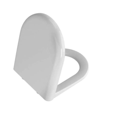 VitrA Integra Nuvoplast Abattant WC universel avec fermeture lente et retrait facile Blanc