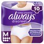 Culottes Pour Fuites Urinaires Always Discreet Femmes Plus
