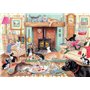 Jumbo, Falcon de Luxe - Animaux à la Maison - Puzzles pour Adultes - 2 x 1000 pièces