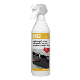 HG Nettoyant pour Plans de Travail en Pierre Naturelle - Spray Nettoyant pour Surfaces en Quartz / Granite / Marbre & autres