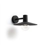 Philips Mygarden, Applique murale SKUA, nécessite une ampoule max 60W E27 - Noir