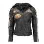Urban Leather Mixte Leren Bikerjack 58 Urban vestes pour femme