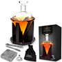 Mikamax - Carafe à Diamant - Whisky - 850 ML - Fait à la Main