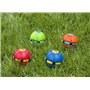 Wahu - PHLAT BALL Junior - Coloris Aléatoire - Mini Frisbee Volant Rétractable en Ballon - Jeux Extérieur Enfant dès 5 Ans - Bal